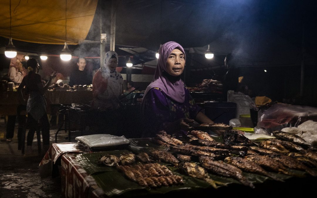 Woman In The Market