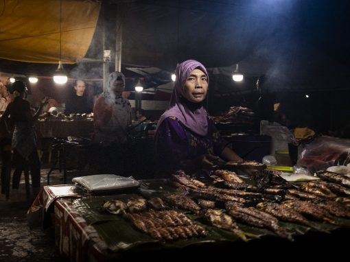 Woman In The Market