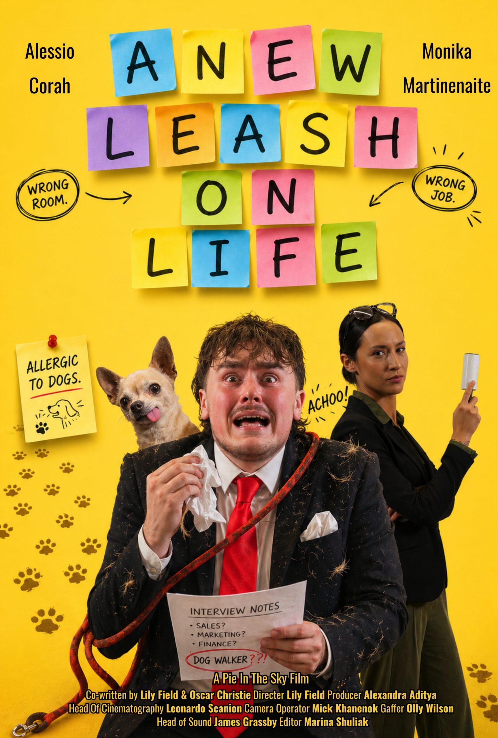 A New Leash On Life Portrait Poster
