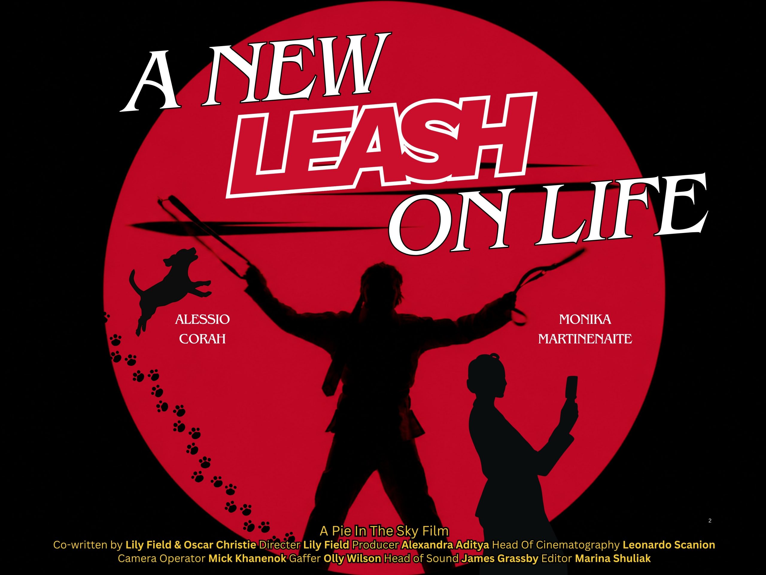 A New Leash on Life Landscape Poster